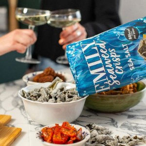 Additional picture of Emily Seaweed Crisps Sea Salt - 50g