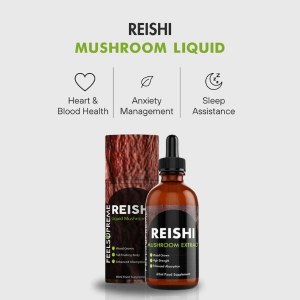 Additional picture of Feel Supreme Liquid Reishi Mushroom Extract - 60ml