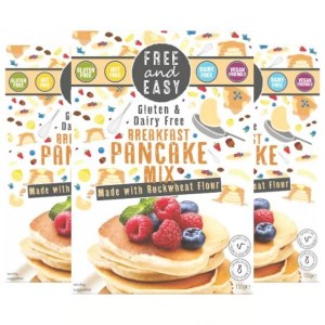 Additional picture of Free & Easy Gluten & Dairy Free Pancake Mix - 230g