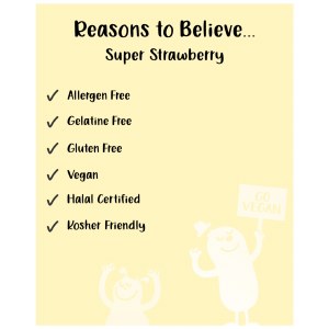 Additional picture of Free From Fellows Strawberry Vegan Mallows - 105g