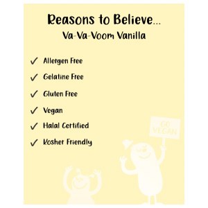 Additional picture of Free From Fellows Vanilla Vegan Mallows - 105g