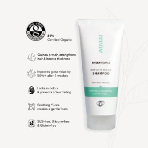 Additional picture of Green People Intensive Repair Shampoo - 200ml