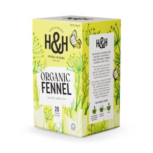Additional picture of Heath & Heather Organic Fennel Teabags (20's)