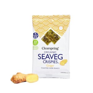 Additional picture of Clearspring Sea Veg Crispies Ginger - 4g