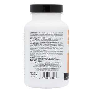 Additional picture of Natures Plus Keto Living Sugar Control - 90 Capsules