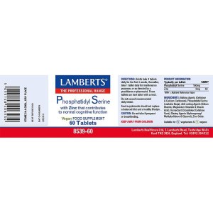 Additional picture of Lambert's Phosphatidyl Serine - 60 Tablets