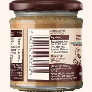 Additional picture of Meridian Coconut & Almond Butter (170g)