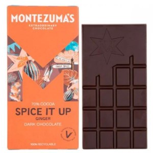 Additional picture of Montezuma's Spice it Up Ginger Chocolate - 90g