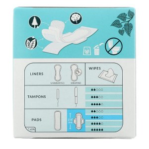 Additional picture of Natracare Ultra Pads Super with Wings - 12 Pads