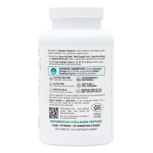 Additional picture of Natures Plus Collagen Peptides - 240 Capsules