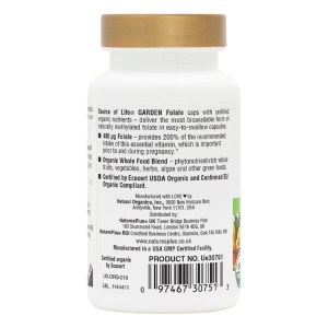 Additional picture of Source of Life Garden Organic Folate - 60 Capsules