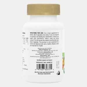 Additional picture of Nature's Plus Source of Life Organic Calcium - 120 Capsules