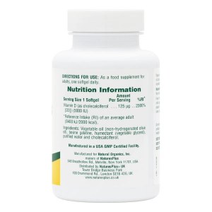 Additional picture of Nature's Plus Vitamin D3 5000iu - 60 Softgels