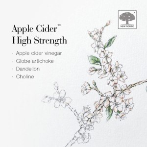 Additional picture of New Nordic High Strength Apple Cider - 60 Tablets