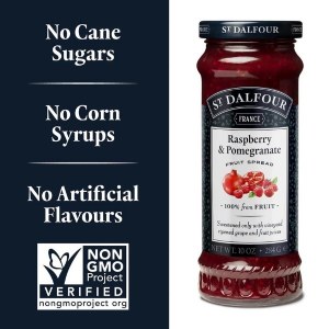 Additional picture of St Dalfour Raspberry & Pomegranate Spread - 284g