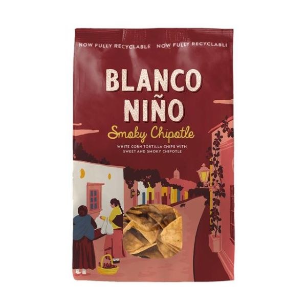 Blanco Nino Smoky Chipotle Tortilla Chips - 170g