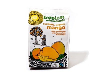 Tropical Wholefoods Dried Mango (100g)