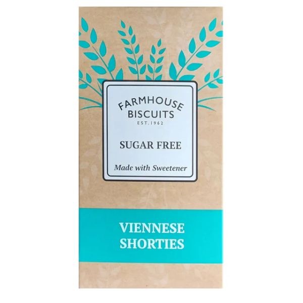 Farmhouse Biscuits Sugar Free Vienesse Shorties - 150g