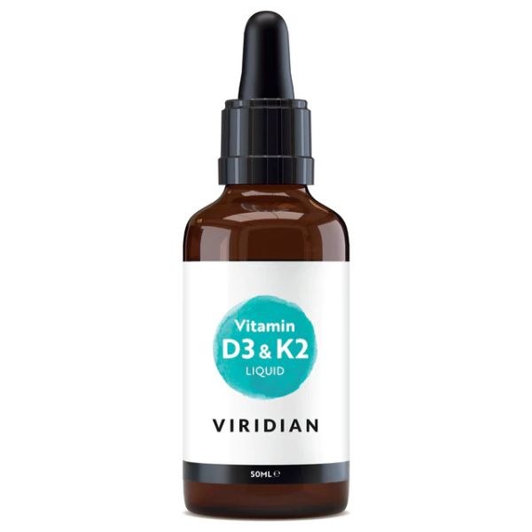 Viridian Liquid D3 K2 Drops - 50ml