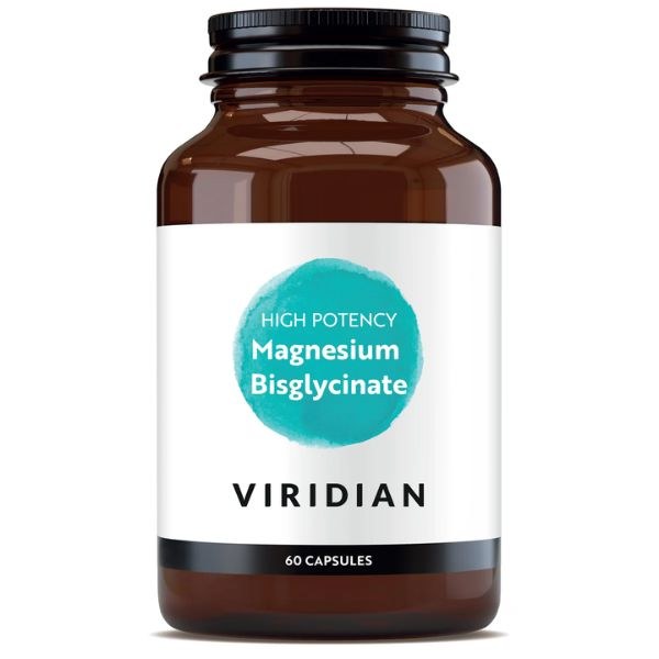 Viridian High Potency Magnesium Bisglcinate - 60 Capsules