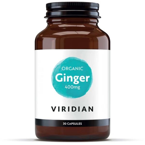 Viridian Organic Ginger Root (30 Capsules)