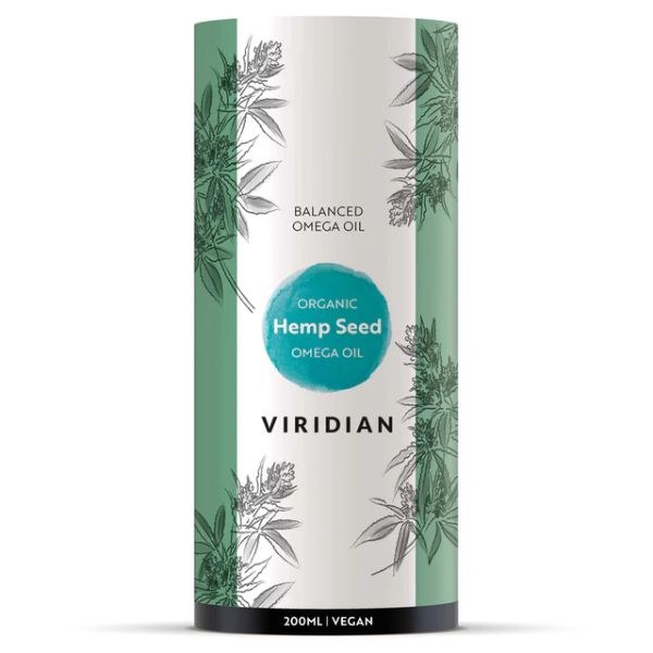 Viridian Organic Hemp Seed Oil - 200ml