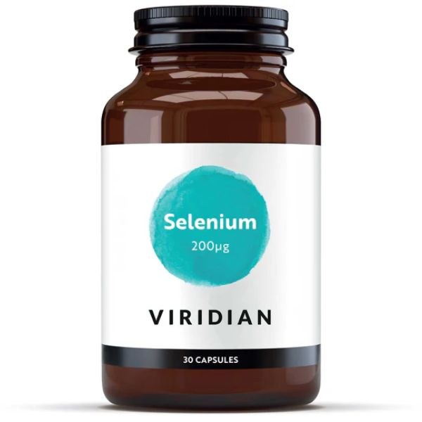 Viridian Selenium 200ug - 30 Capsules