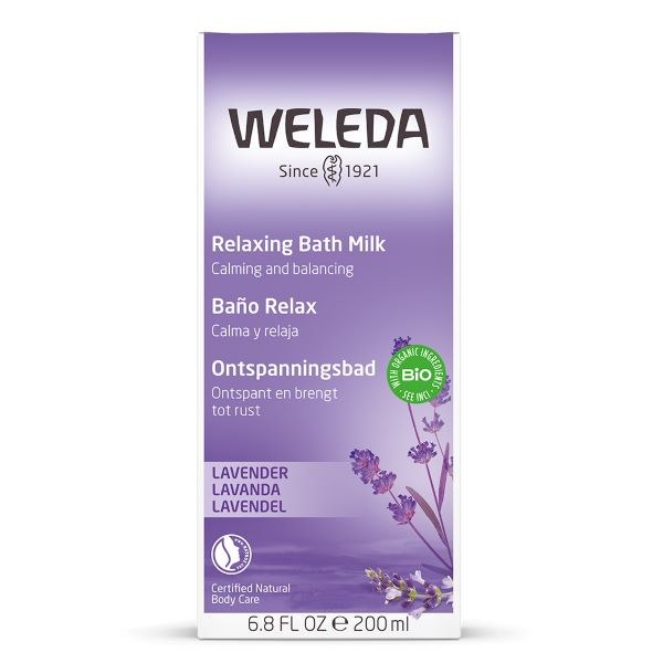 Weleda Lavender Bath Milk (200ml)