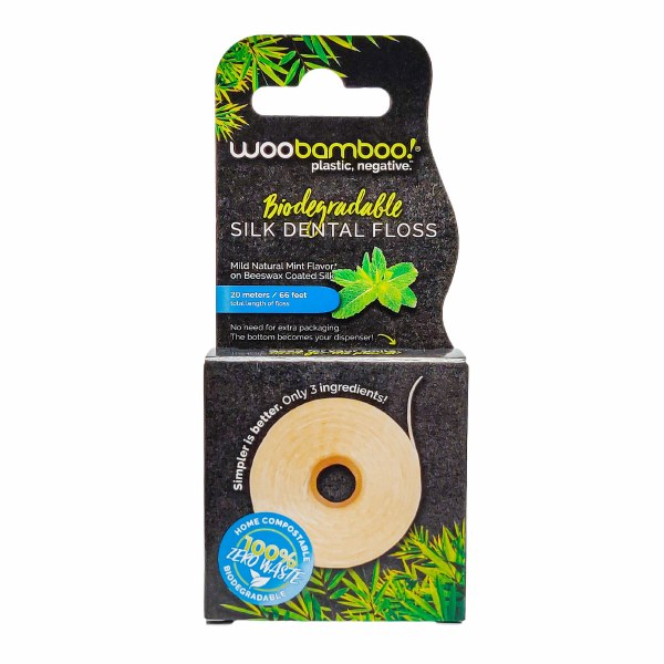 Woobamboo Silk Dental Floss - 20m