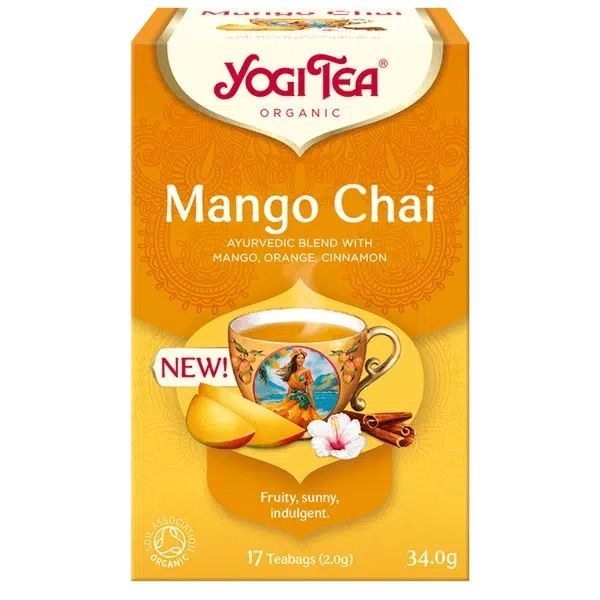Picture of Yogi Organic Mango Chai Tea - 17 Teabags