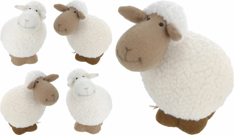 SHEEP STANDING 16CM 4ASS