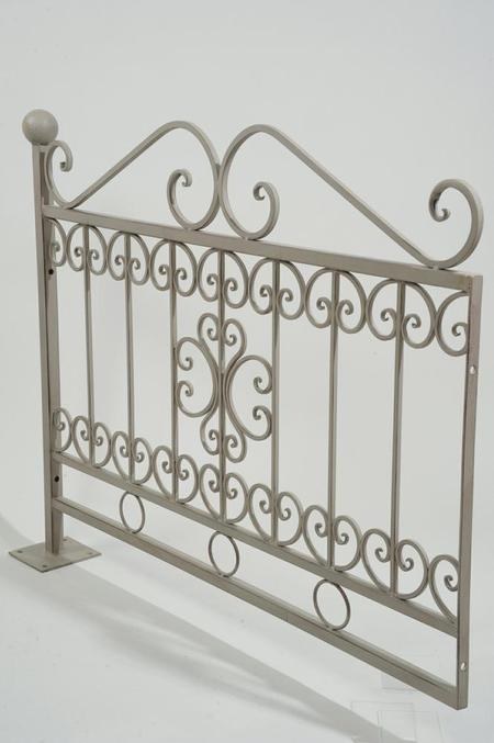metal fence panel connectable
