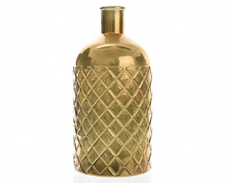 Recycled glass vase (Diamond)