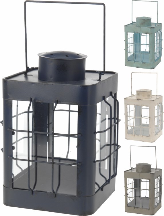 LANTERN METAL 175X175X240CMM