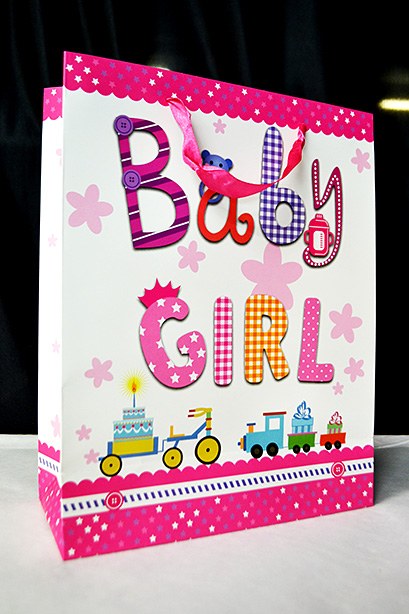Baby bags 42x30 Large Pink