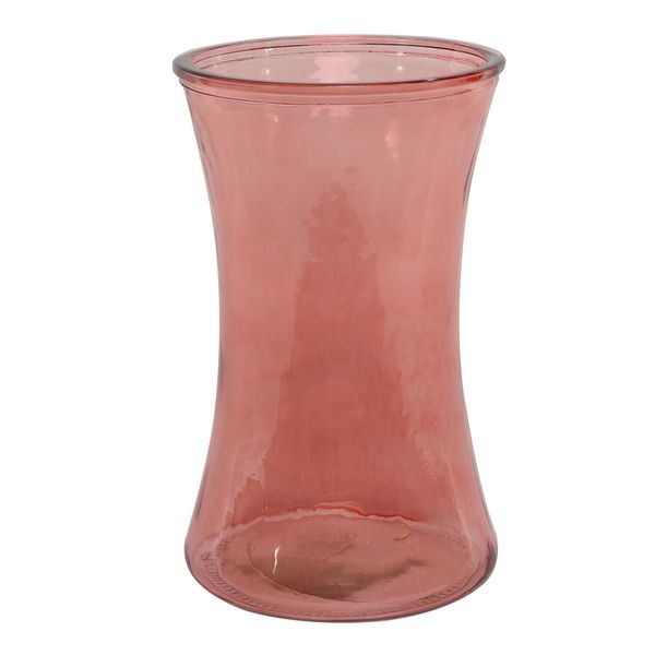 Glass Vase Infinity Dusky Pink (20.3cm)