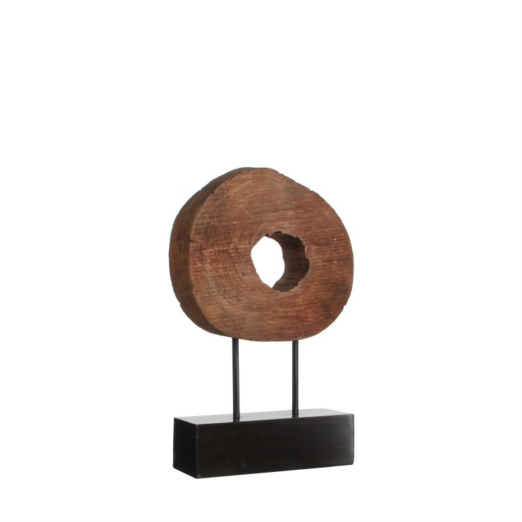 SCULPTURE MANCHA L28W7.5H37 BR