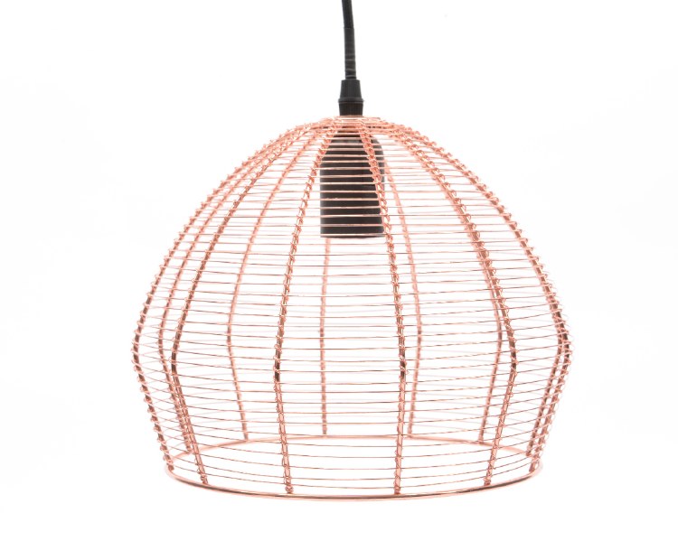 iron pendant light thread