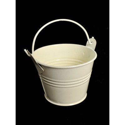 Galvanised Buckets Cream 2"