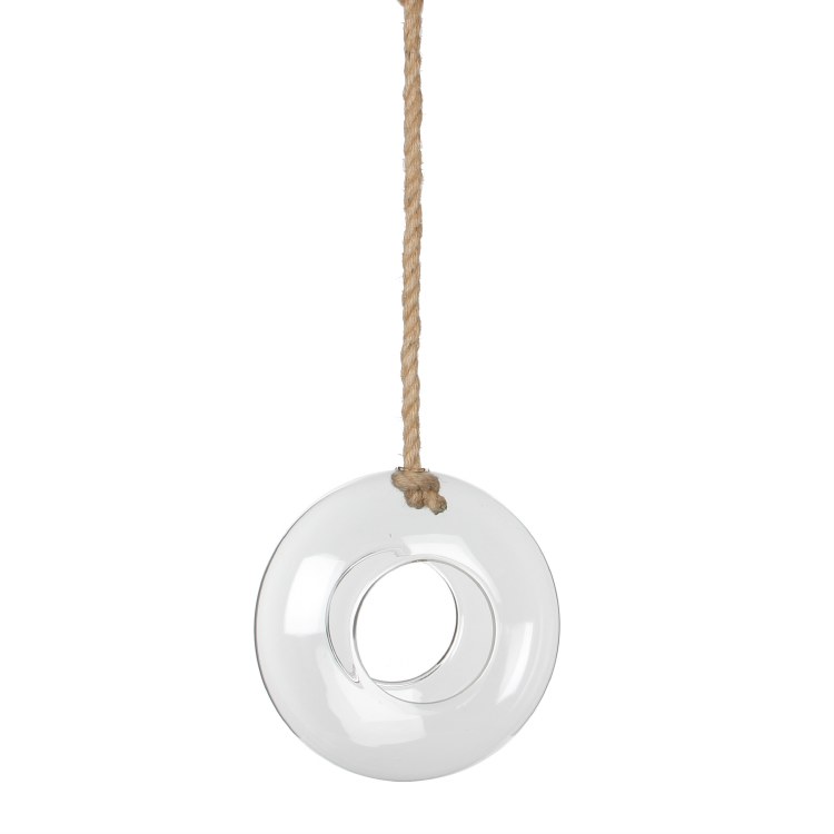 Sil glass hanging glass transp
