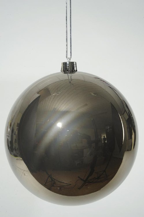 Baubles 20cm (x1) Deep Gray
