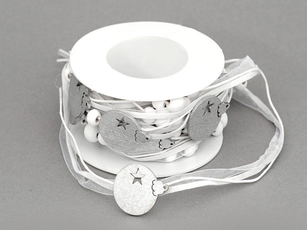 Decorative Bead Ribbon Stars