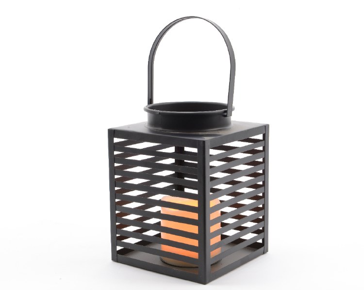LED metal beach lantern