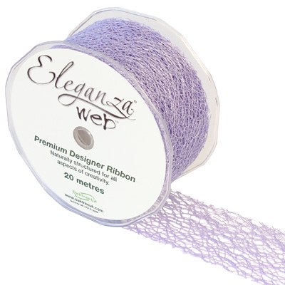 Web Ribbon 38mm Lavender