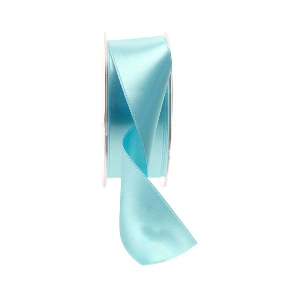 Double Faced Satin 38mm Light blue