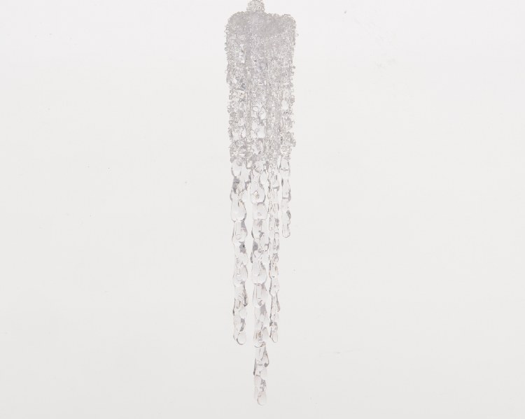 plastic icicle cluster w cubes
