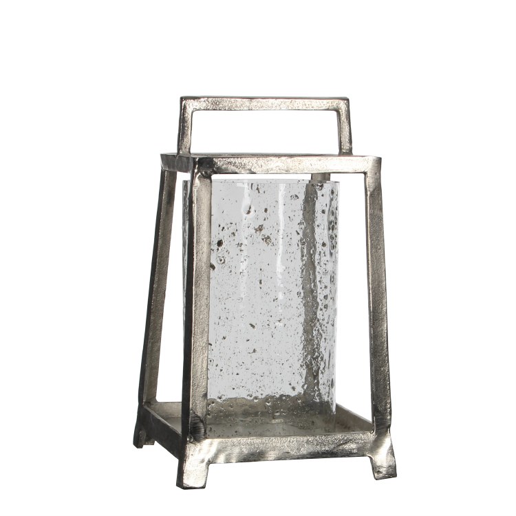 LANTERN VERONA L20W20H35 SILVE