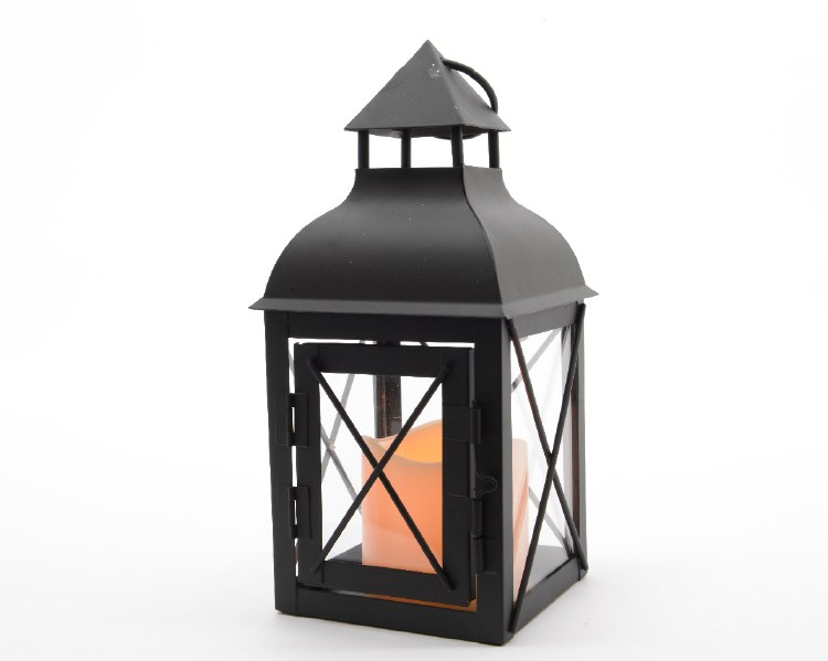 LED metal lantern outdoor bo