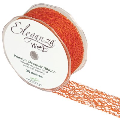 Web Ribbon 38mm Orange