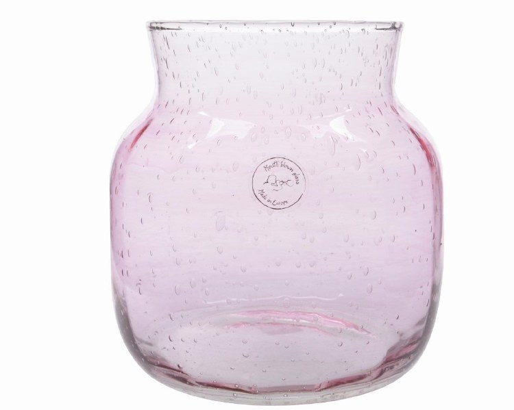 Recycle vase optic with bubble